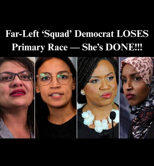 Far-Left ‘Squad’ Democrat LOSES Primary Race — She’s DONE!!!