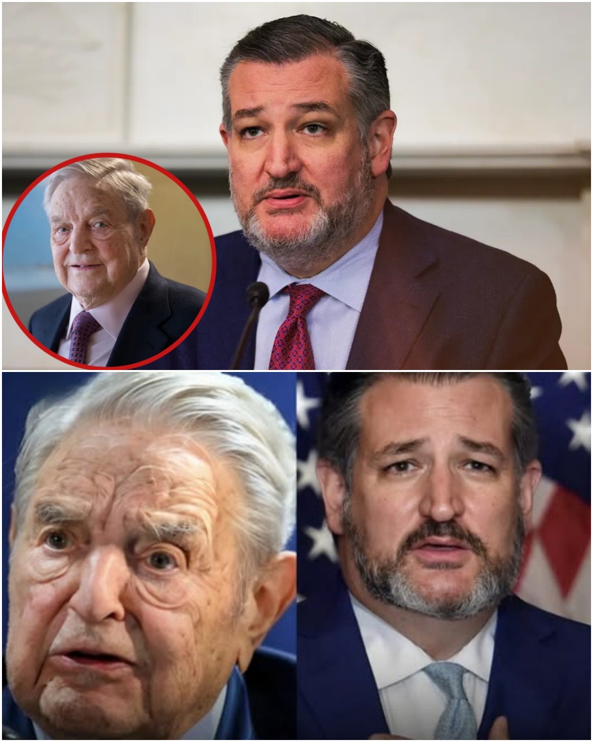 A political earthquake just hit. Senator Ted Cruz is targeting George Soros…