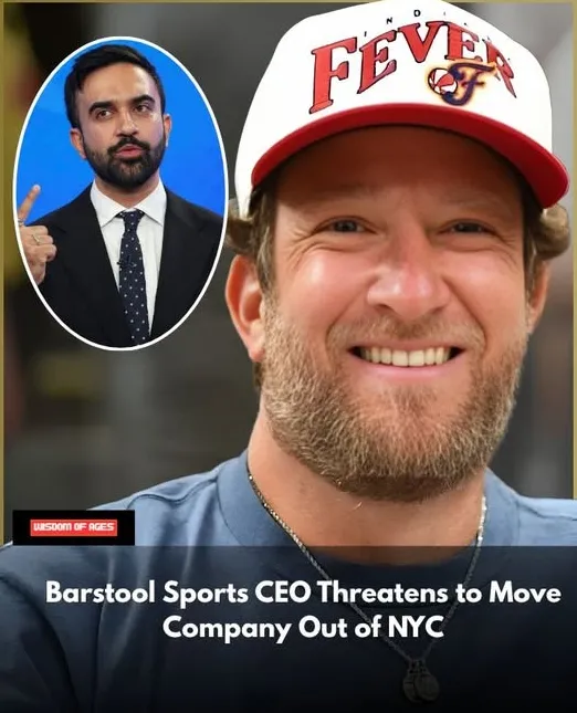 Dave Portnoy threatens to pull Barstool from NYC over ‘Communist’ Zohran Mamdani’s win pssss
